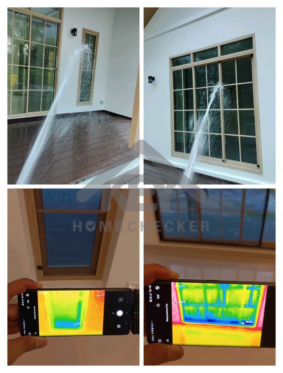 งานเทสน้ำ ประตูหน้าต่าง