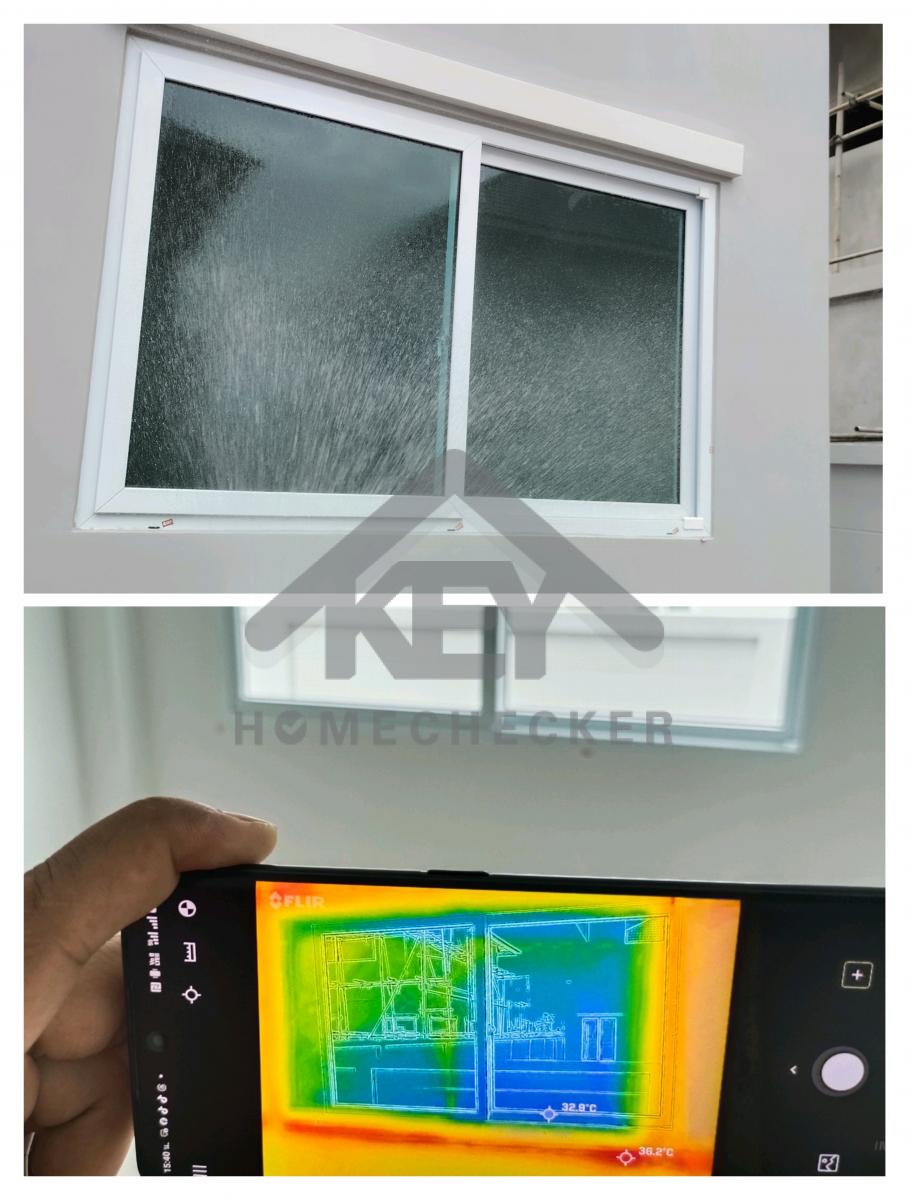 งานเทสน้ำ ประตูหน้าต่าง