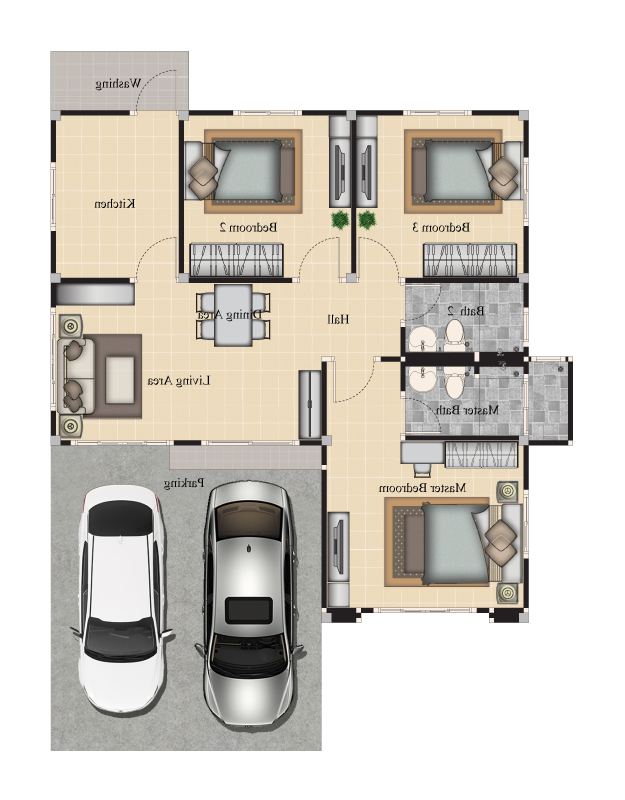 ผังบ้านหรือคอนโด