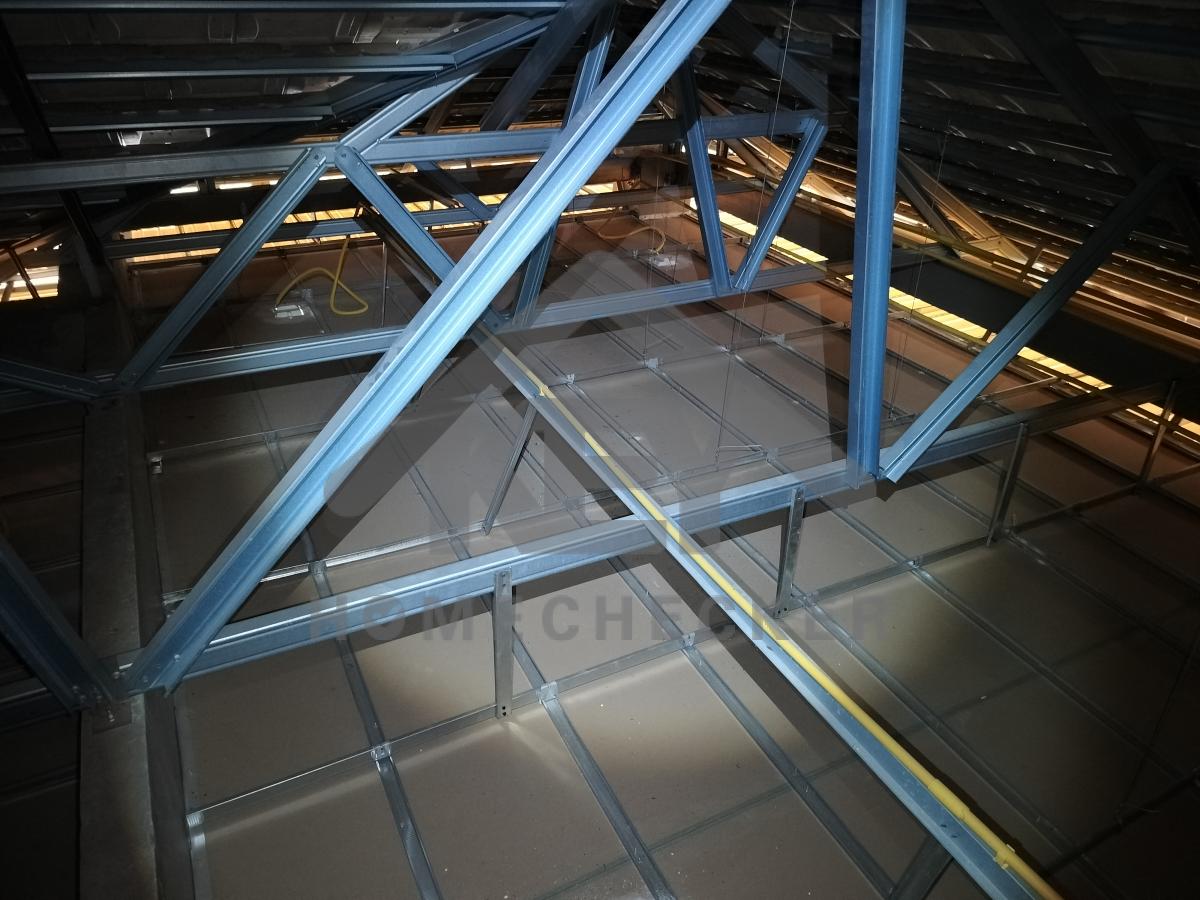 งานฝ้าชายคาและโครงฝ้า