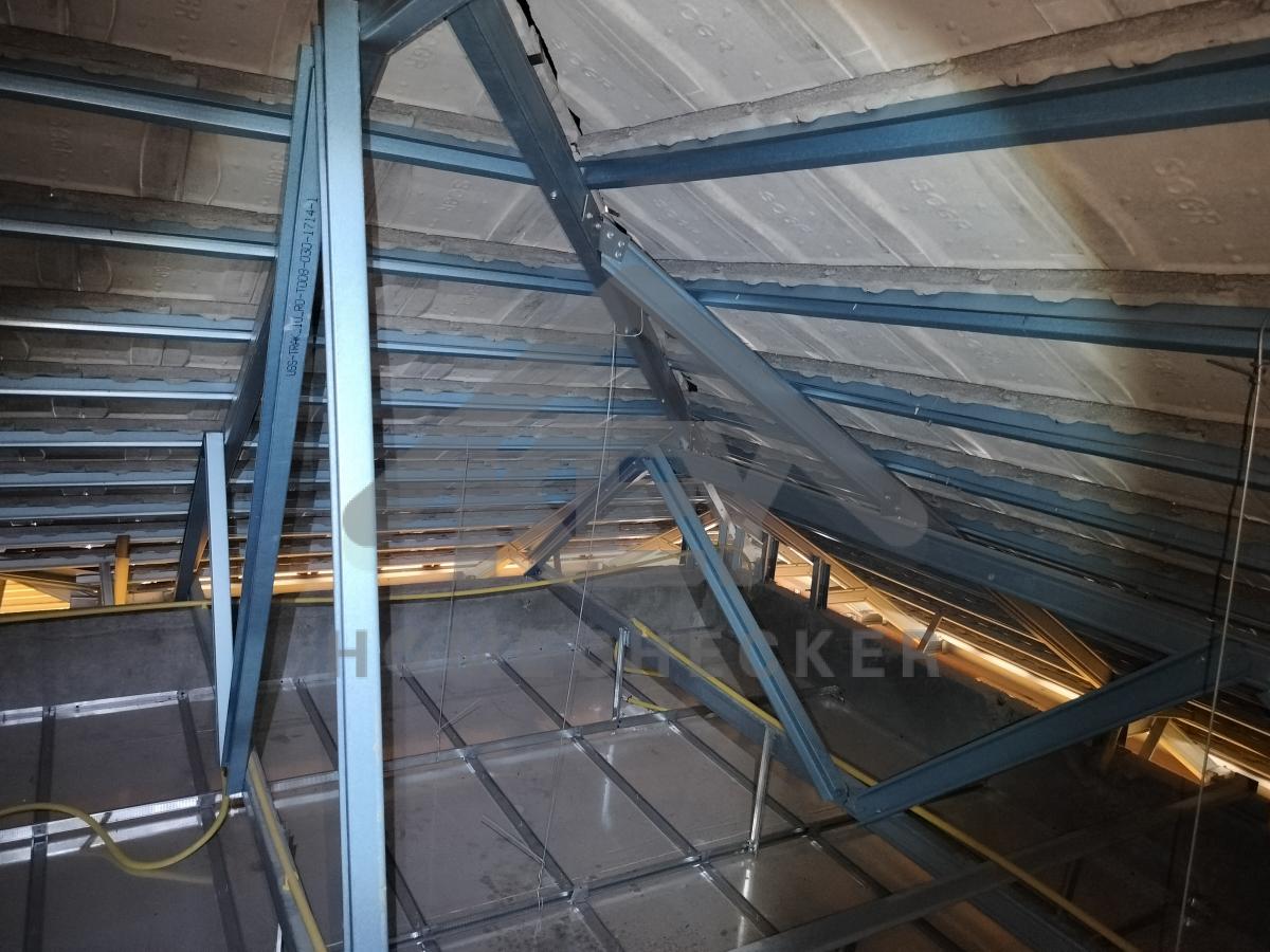 งานฝ้าชายคาและโครงฝ้า