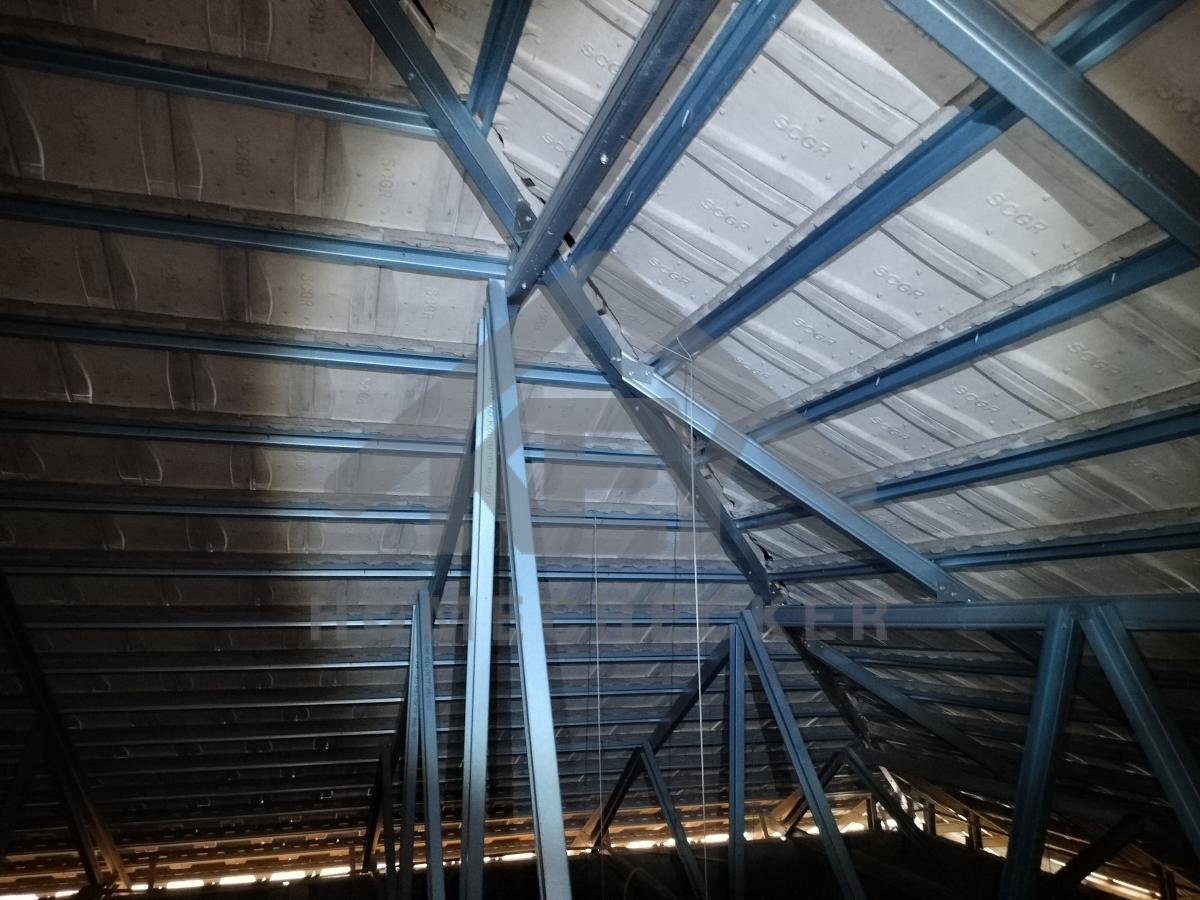 งานฝ้าชายคาและโครงฝ้า