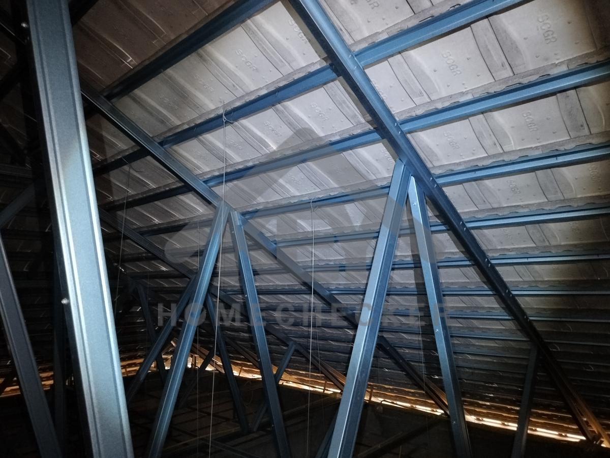 งานฝ้าชายคาและโครงฝ้า