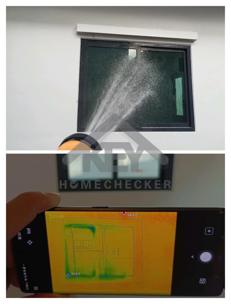 งานเทสน้ำ ประตูหน้าต่าง