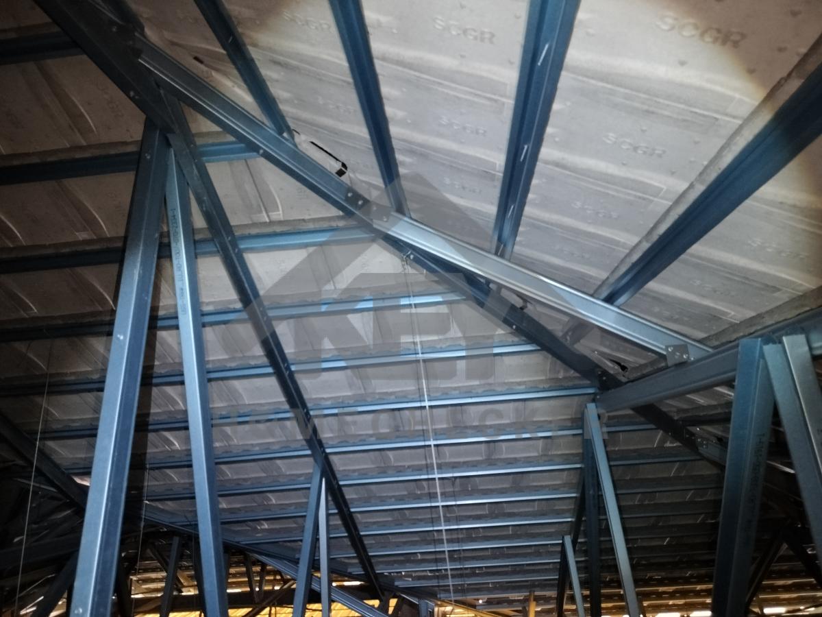 งานฝ้าชายคาและโครงฝ้า