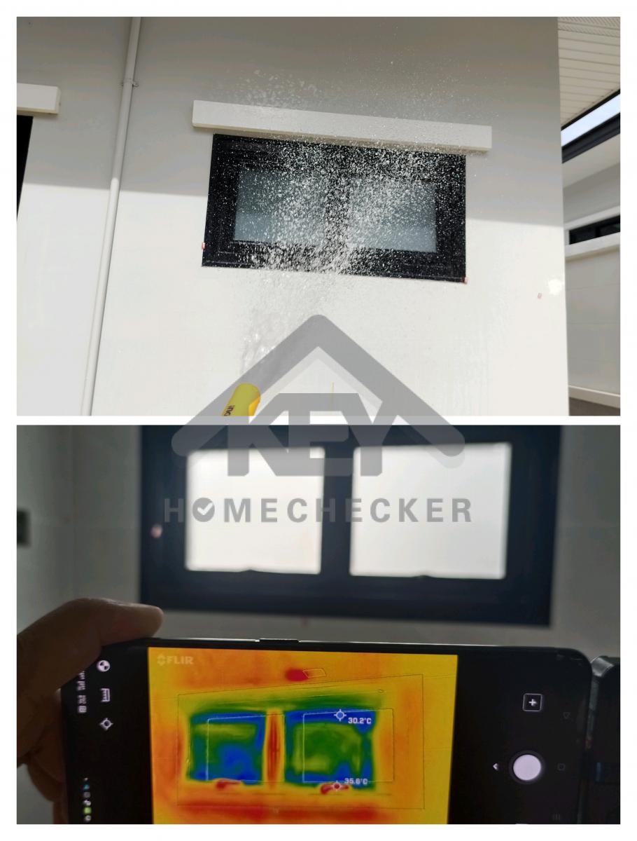 งานเทสน้ำ ประตูหน้าต่าง