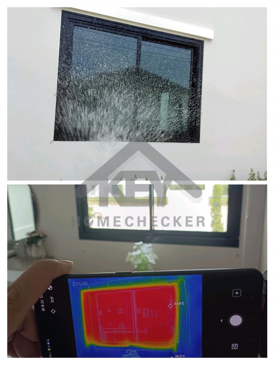 งานเทสน้ำ ประตูหน้าต่าง