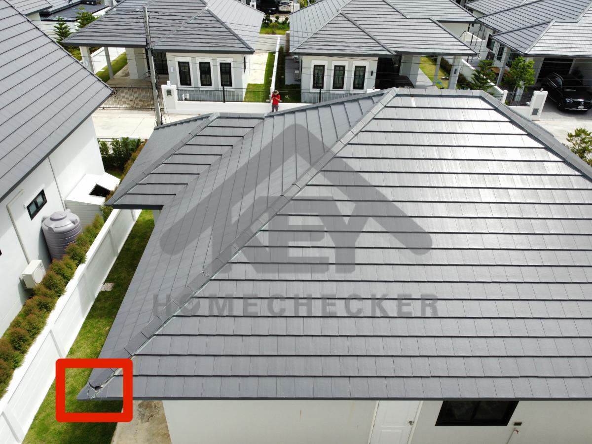 งานตรวจสอบหลังคา