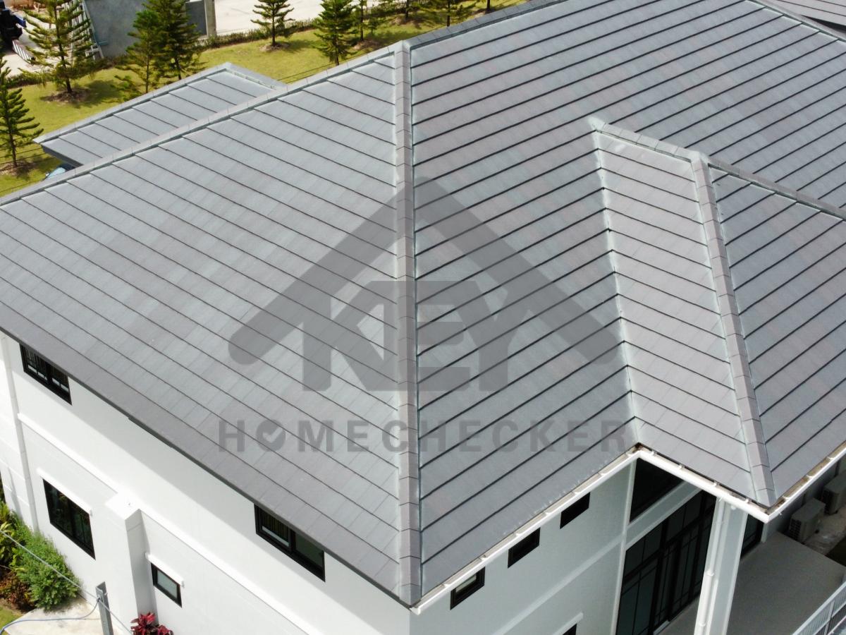 งานตรวจสอบหลังคา