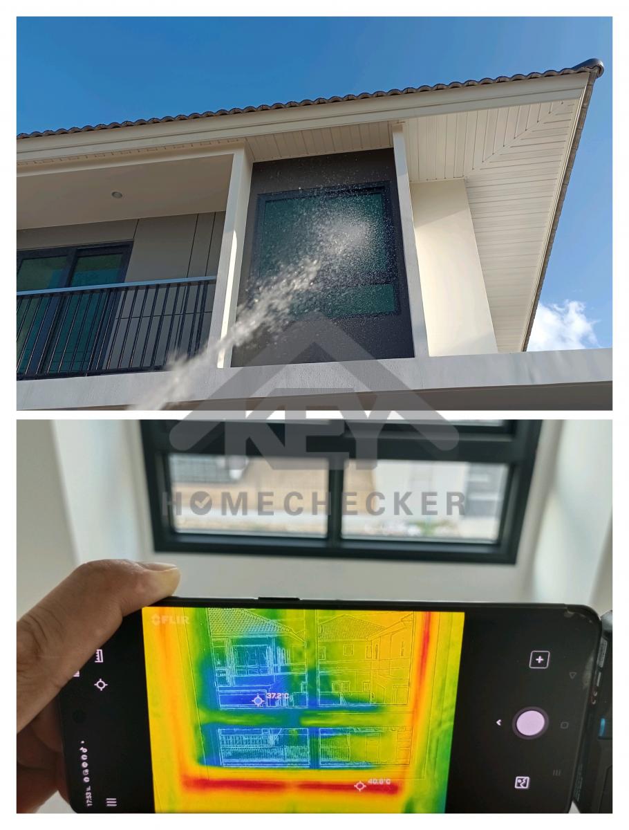 งานเทสน้ำ ประตูหน้าต่าง