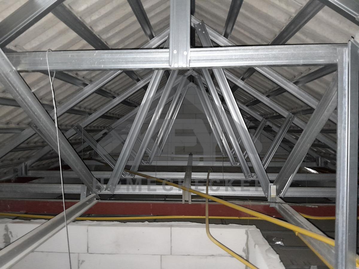 งานฝ้าชายคาและโครงฝ้า