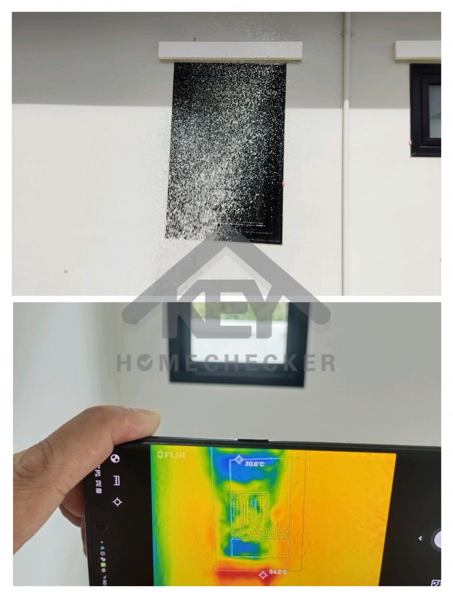 งานเทสน้ำ ประตูหน้าต่าง