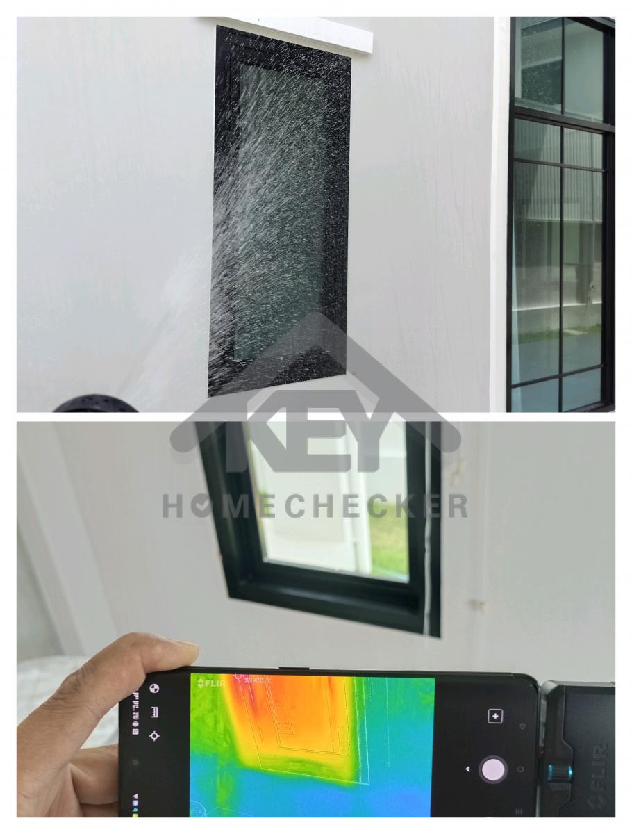 งานเทสน้ำ ประตูหน้าต่าง