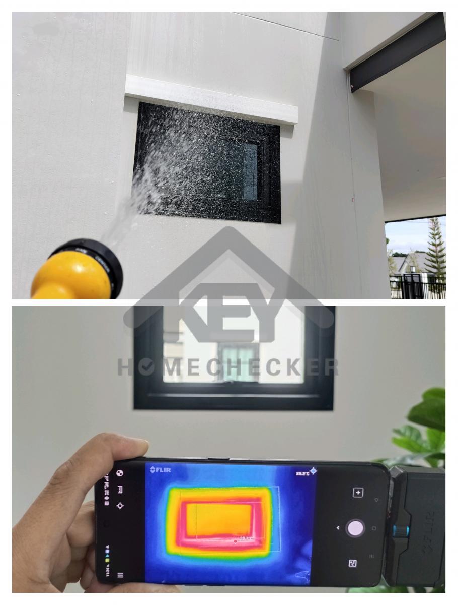 งานเทสน้ำ ประตูหน้าต่าง