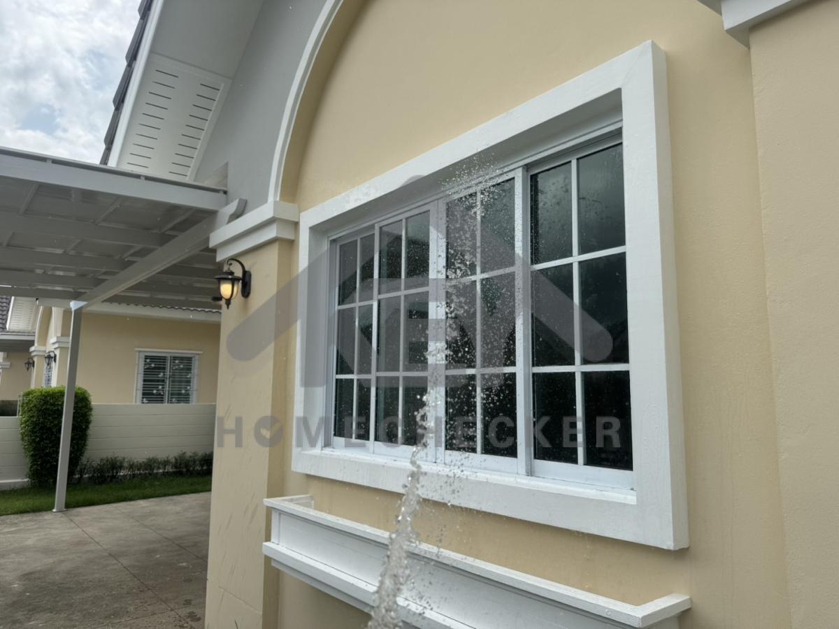 งานเทสน้ำ ประตูหน้าต่าง