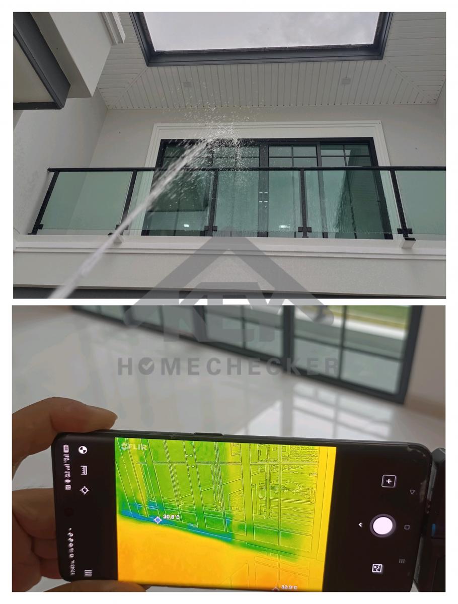 งานเทสน้ำ ประตูหน้าต่าง