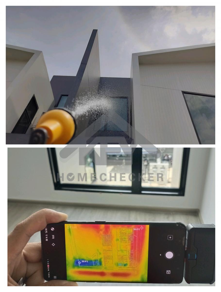 งานเทสน้ำ ประตูหน้าต่าง