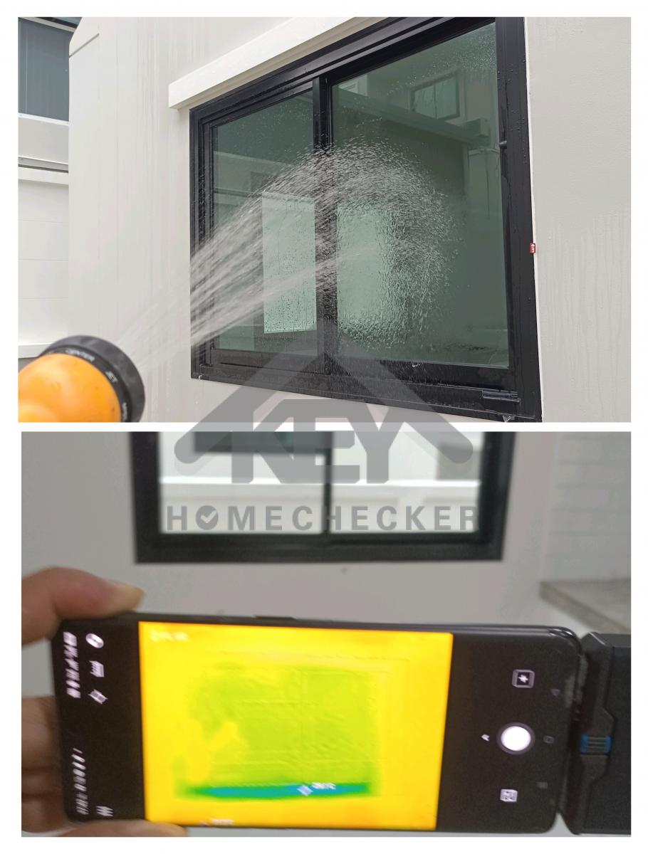 งานเทสน้ำ ประตูหน้าต่าง