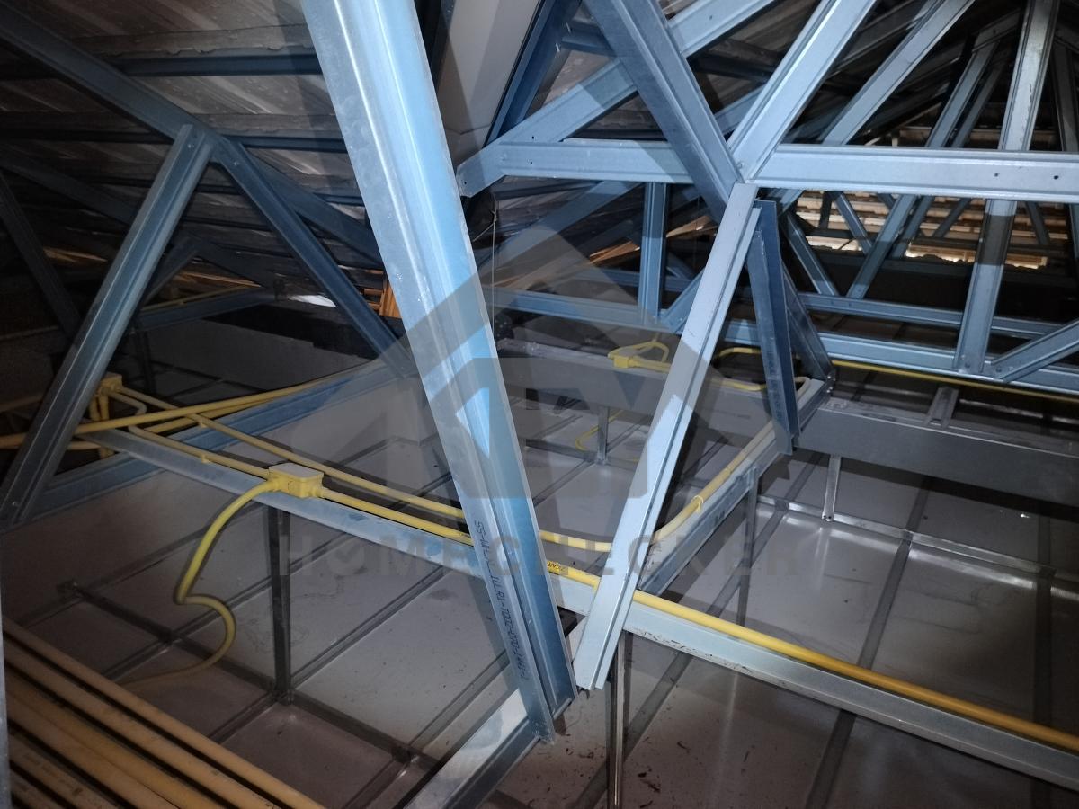 งานฝ้าชายคาและโครงฝ้า