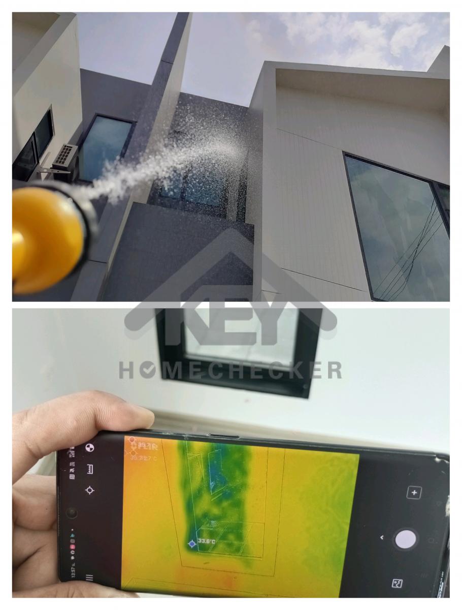 งานเทสน้ำ ประตูหน้าต่าง