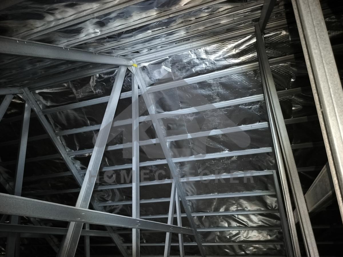 งานฝ้าชายคาและโครงฝ้า