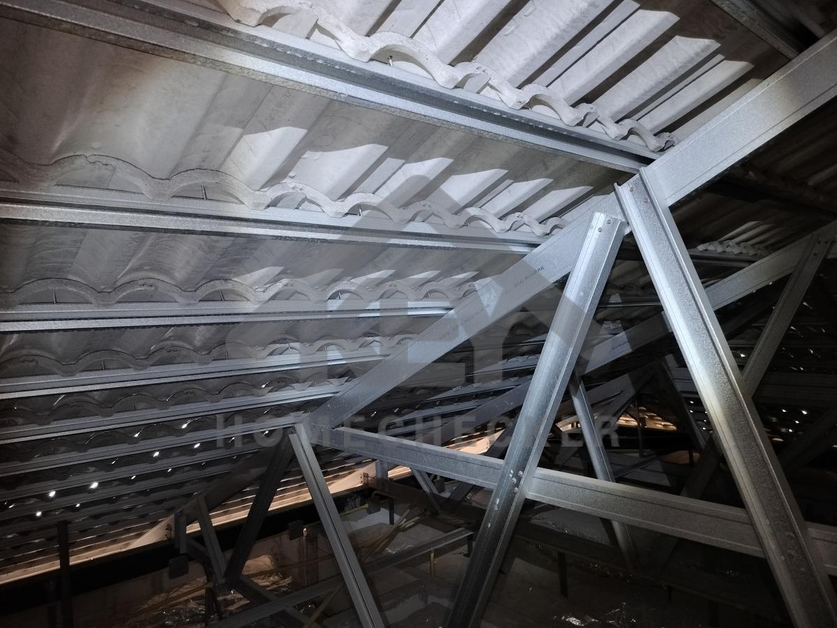 งานฝ้าชายคาและโครงฝ้า