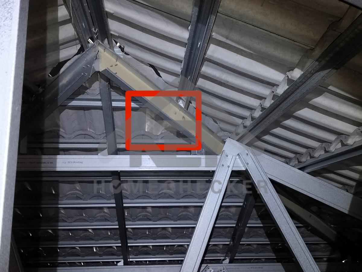 งานตรวจสอบหลังคา