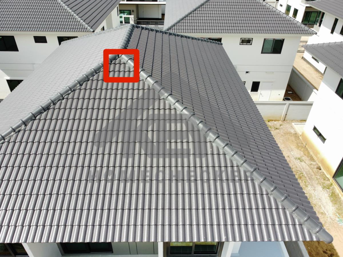 งานตรวจสอบหลังคา