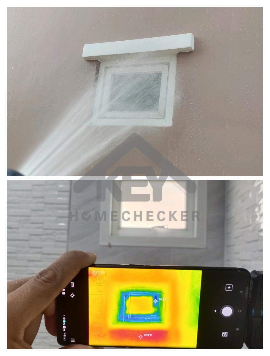 งานเทสน้ำ ประตูหน้าต่าง