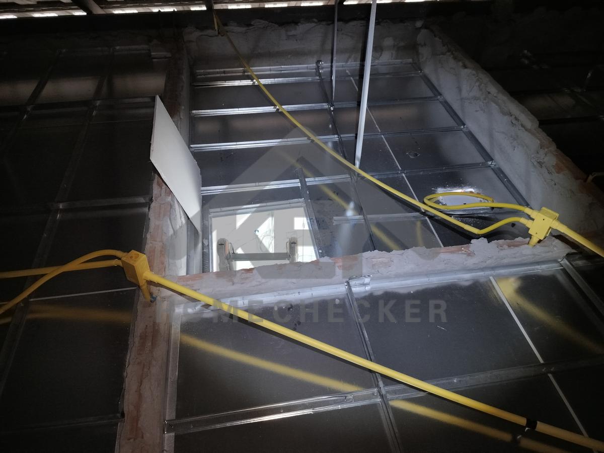 งานตรวจสอบหลังคา