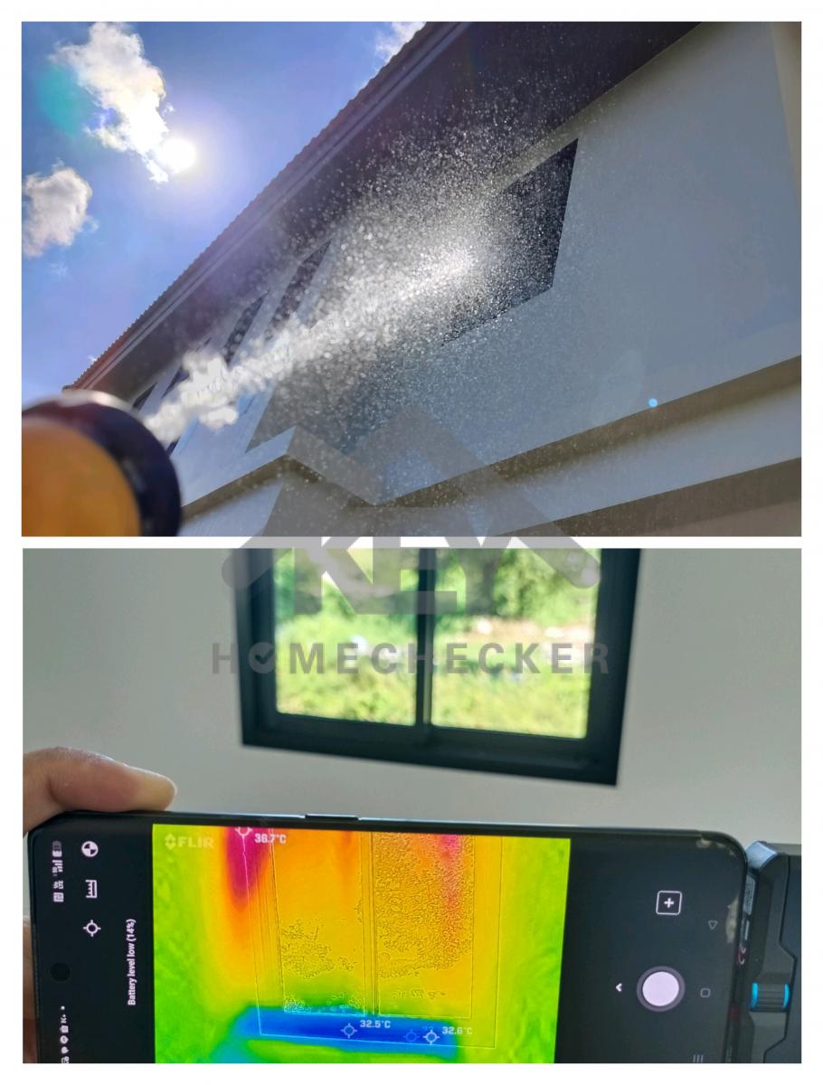 งานเทสน้ำ ประตูหน้าต่าง