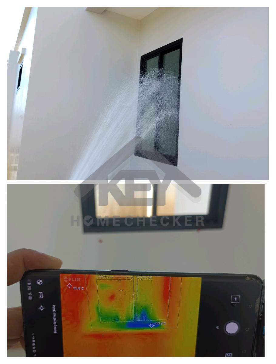 งานเทสน้ำ ประตูหน้าต่าง