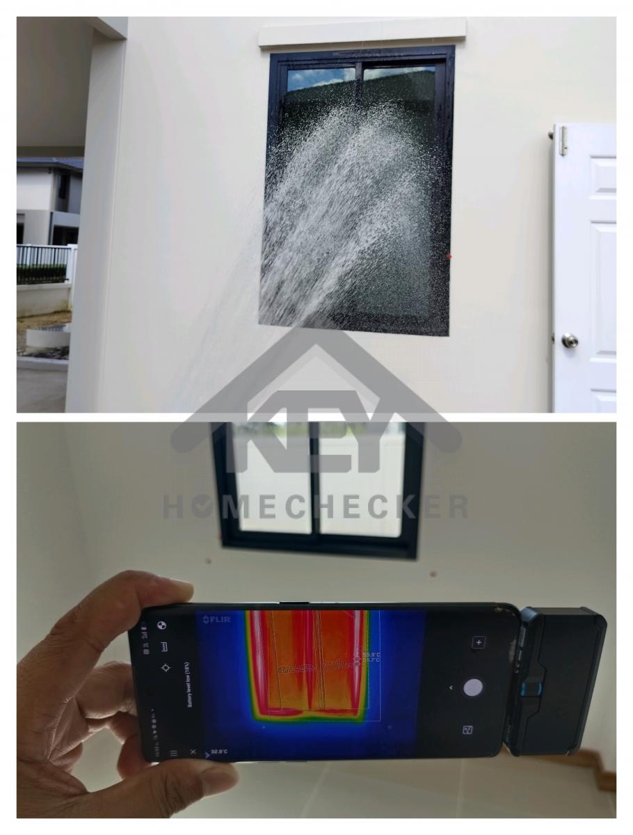 งานเทสน้ำ ประตูหน้าต่าง