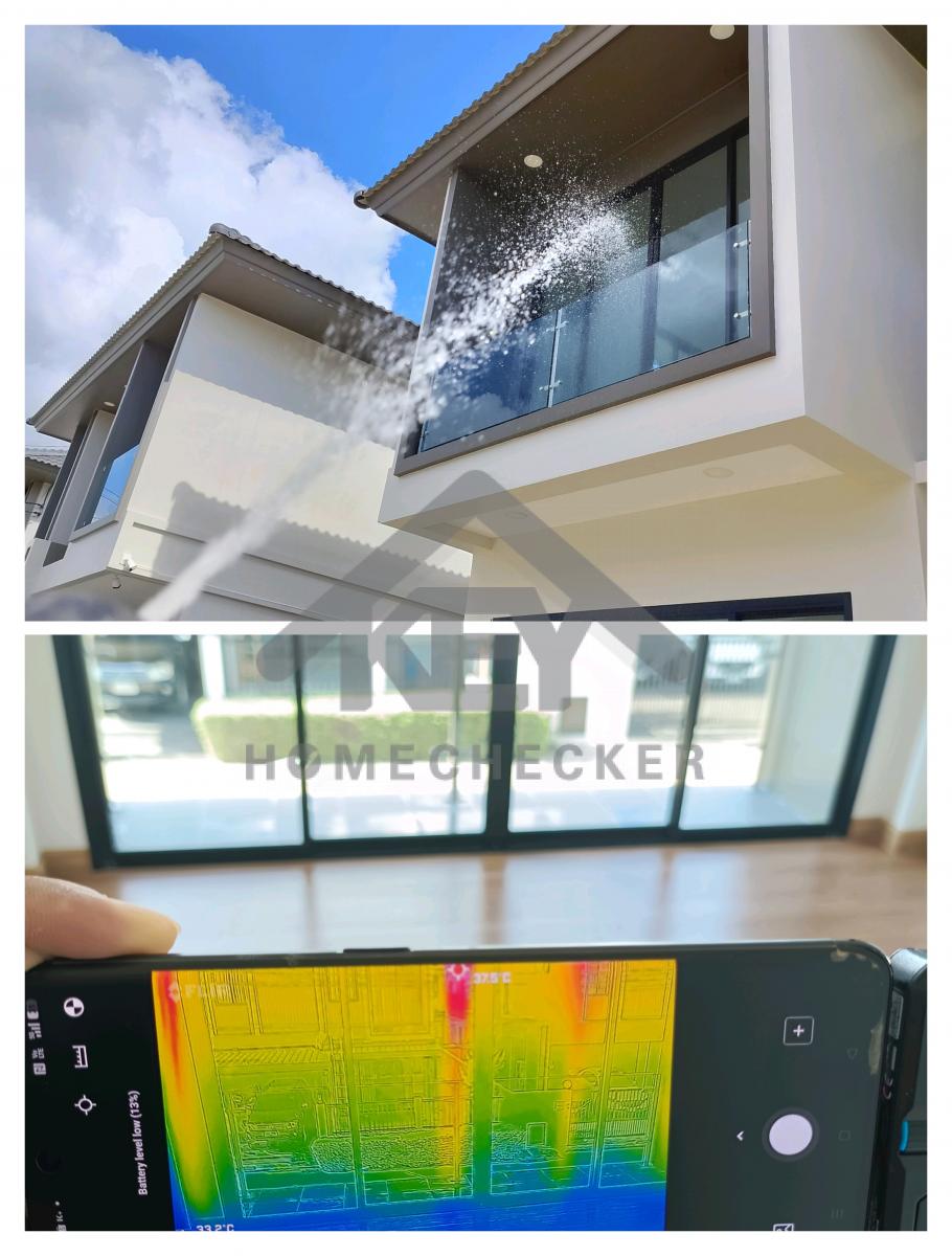 งานเทสน้ำ ประตูหน้าต่าง