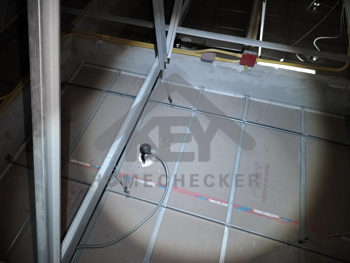 งานฝ้าชายคาและโครงฝ้า