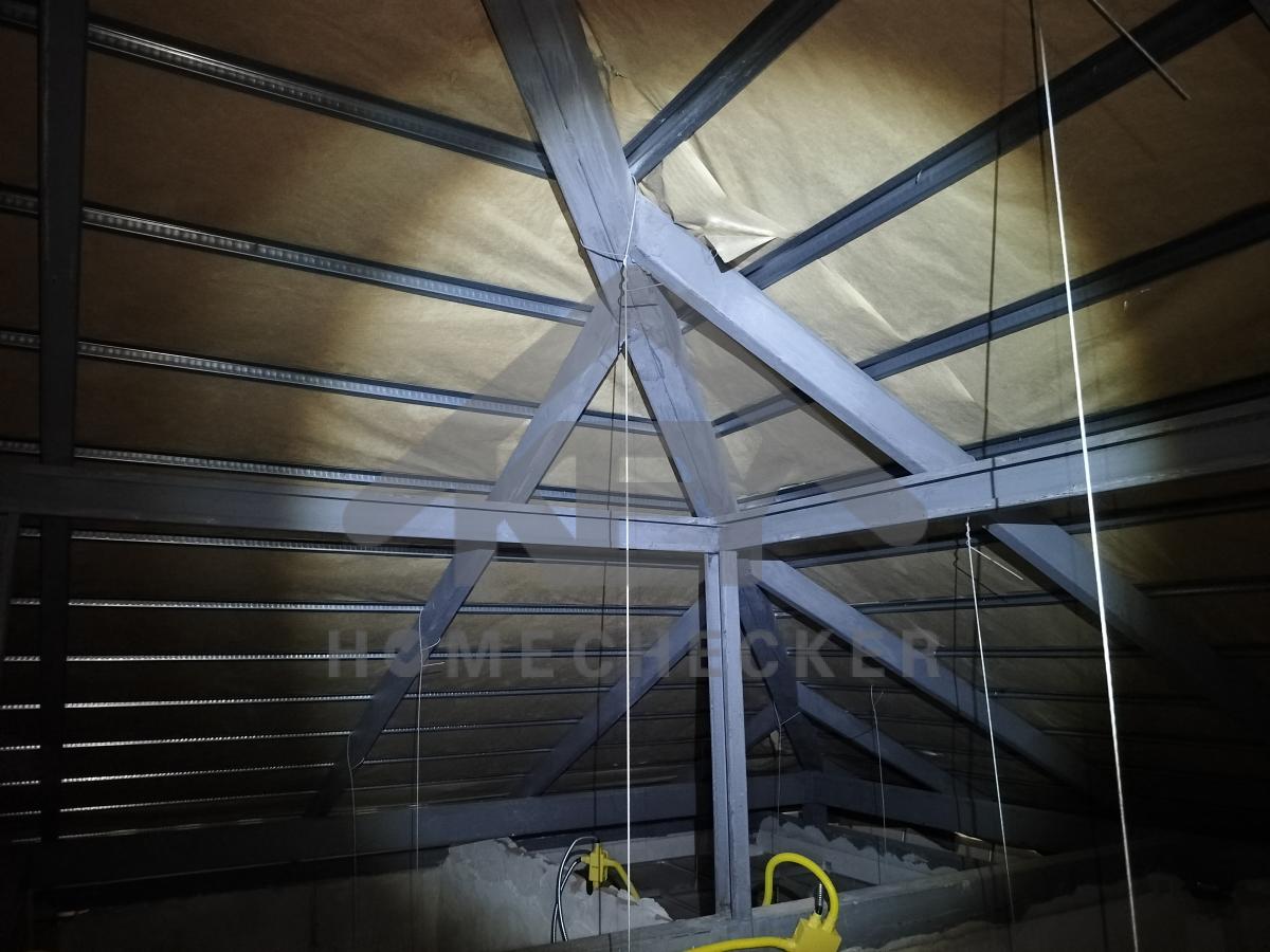 งานฝ้าชายคาและโครงฝ้า