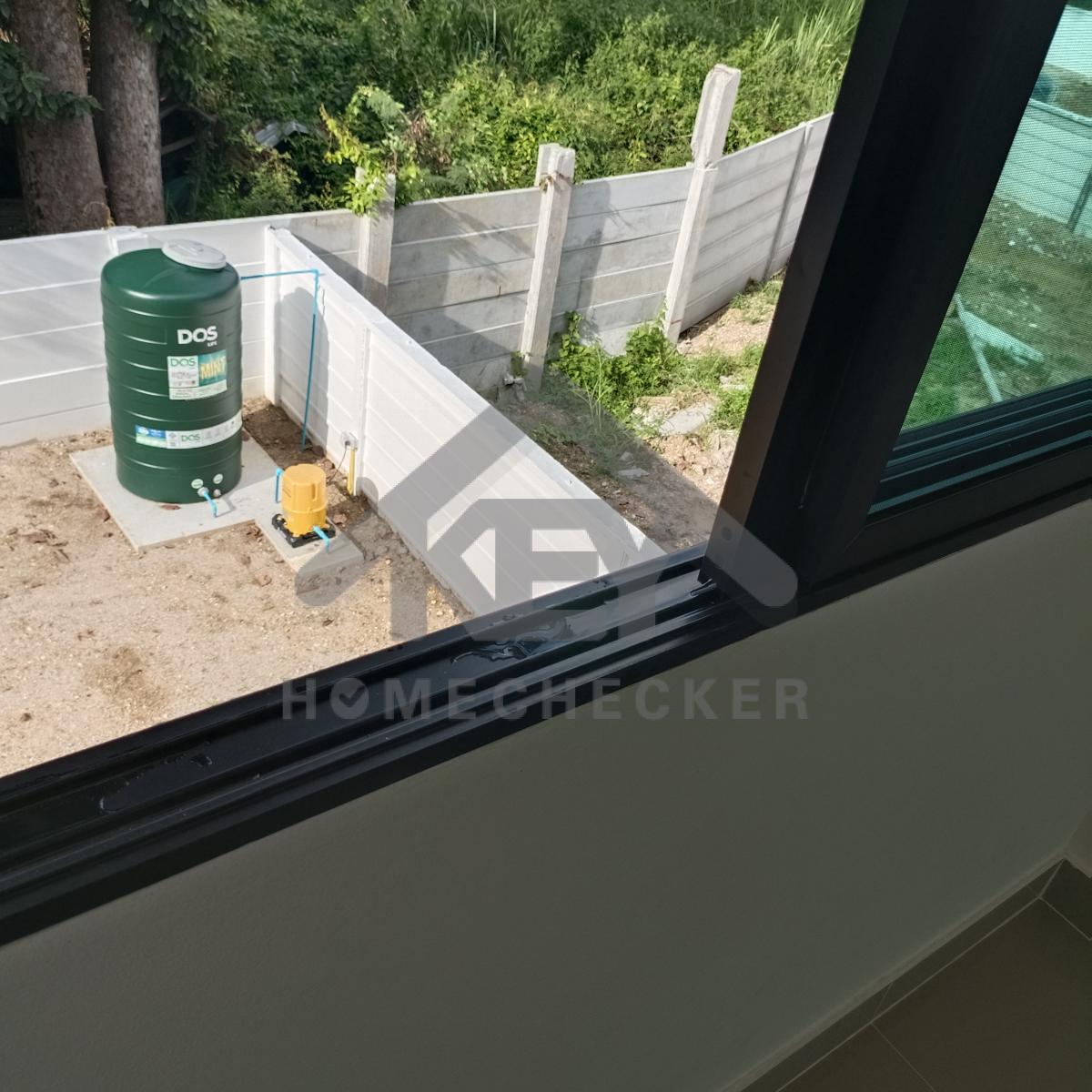 งานเทสน้ำ ประตูหน้าต่าง