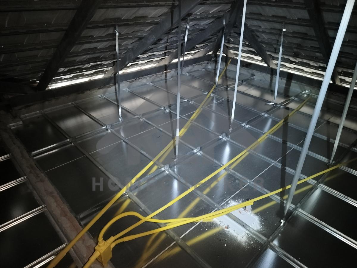 งานตรวจสอบหลังคา