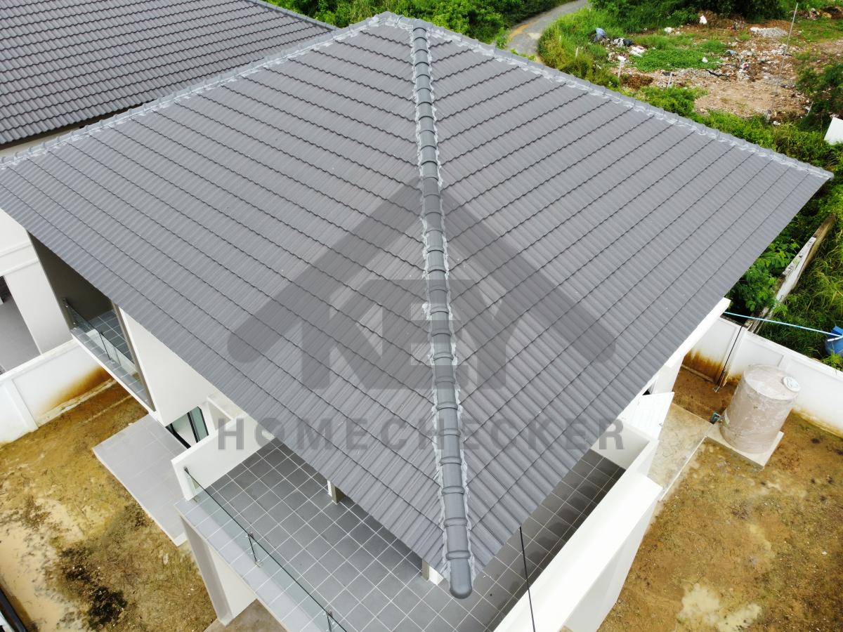 งานตรวจสอบหลังคา