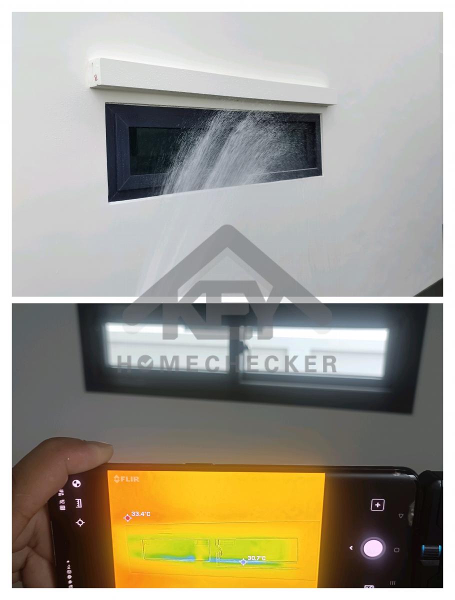 งานเทสน้ำ ประตูหน้าต่าง