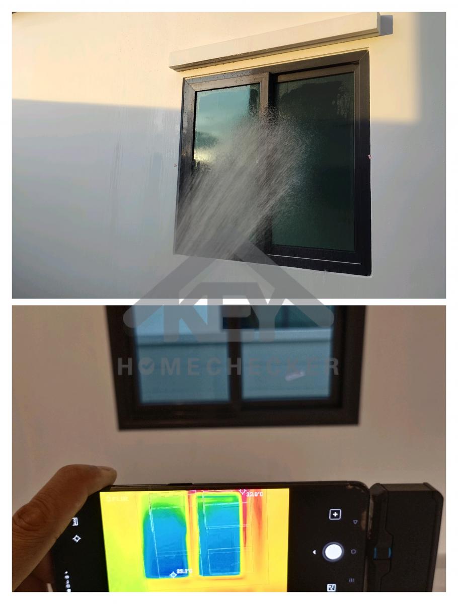 งานเทสน้ำ ประตูหน้าต่าง