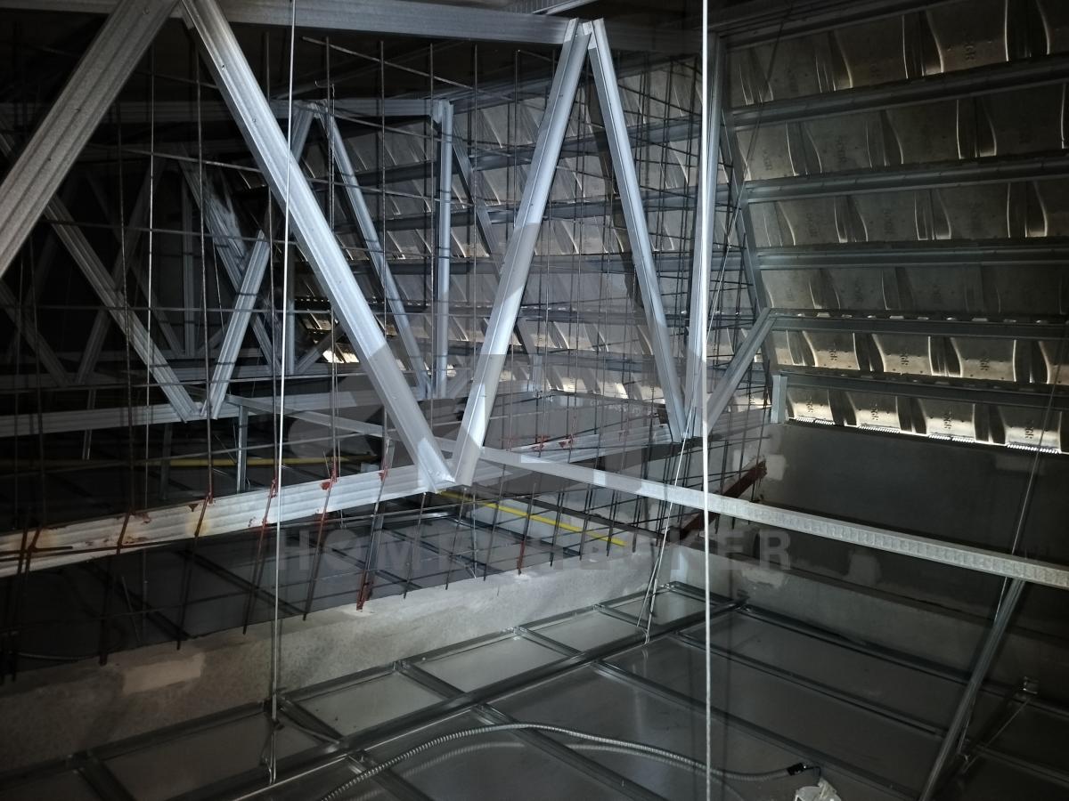 งานฝ้าชายคาและโครงฝ้า