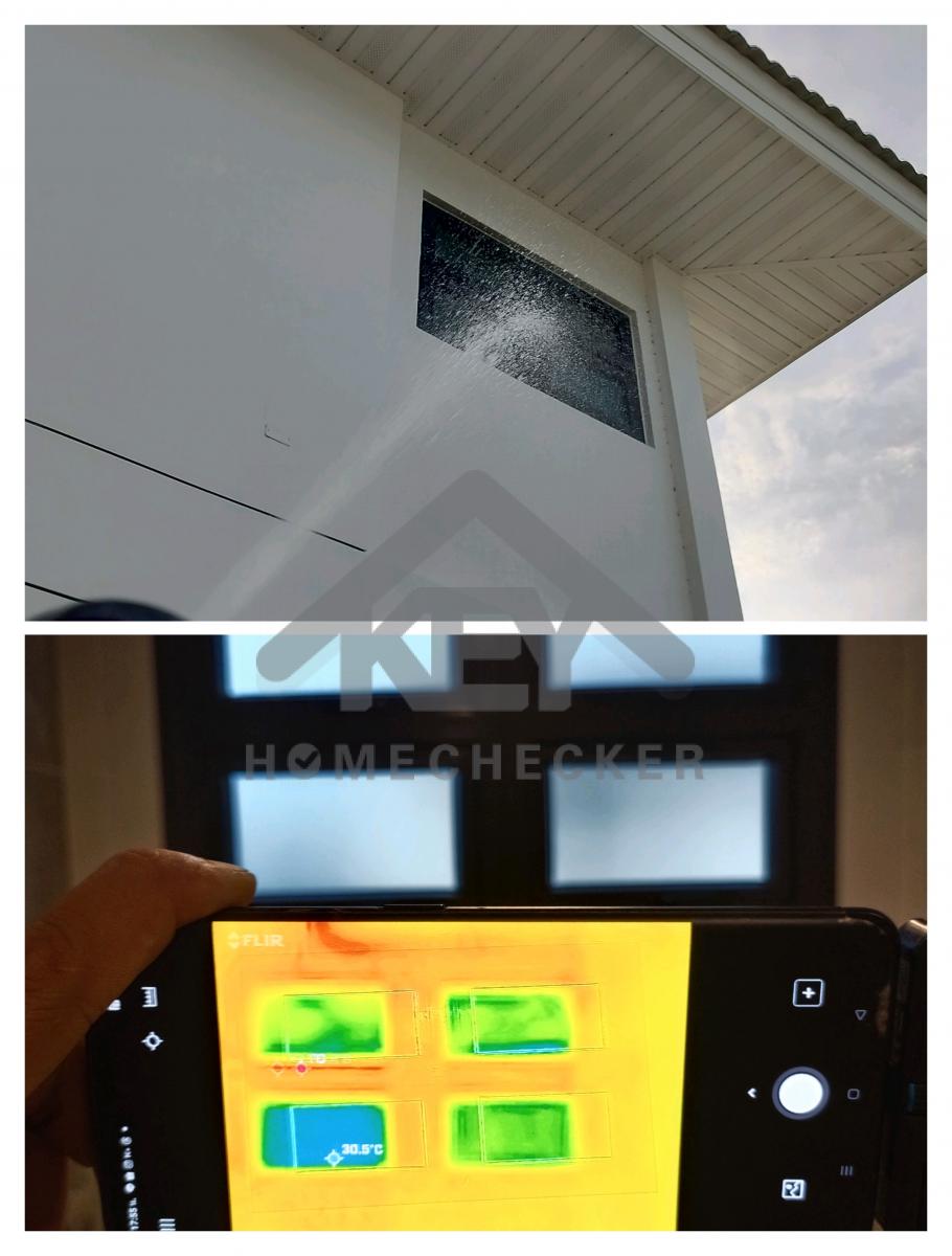 งานเทสน้ำ ประตูหน้าต่าง