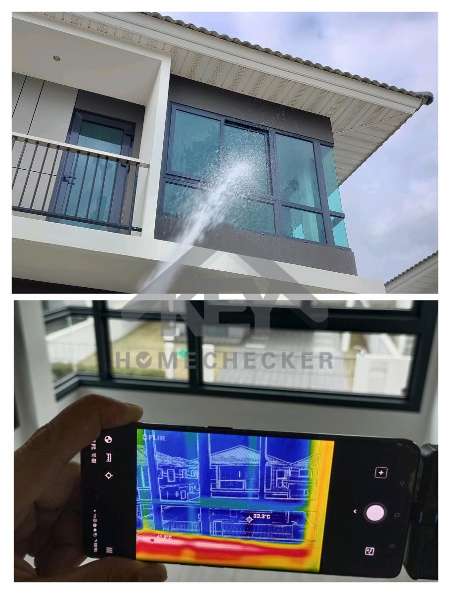 งานเทสน้ำ ประตูหน้าต่าง