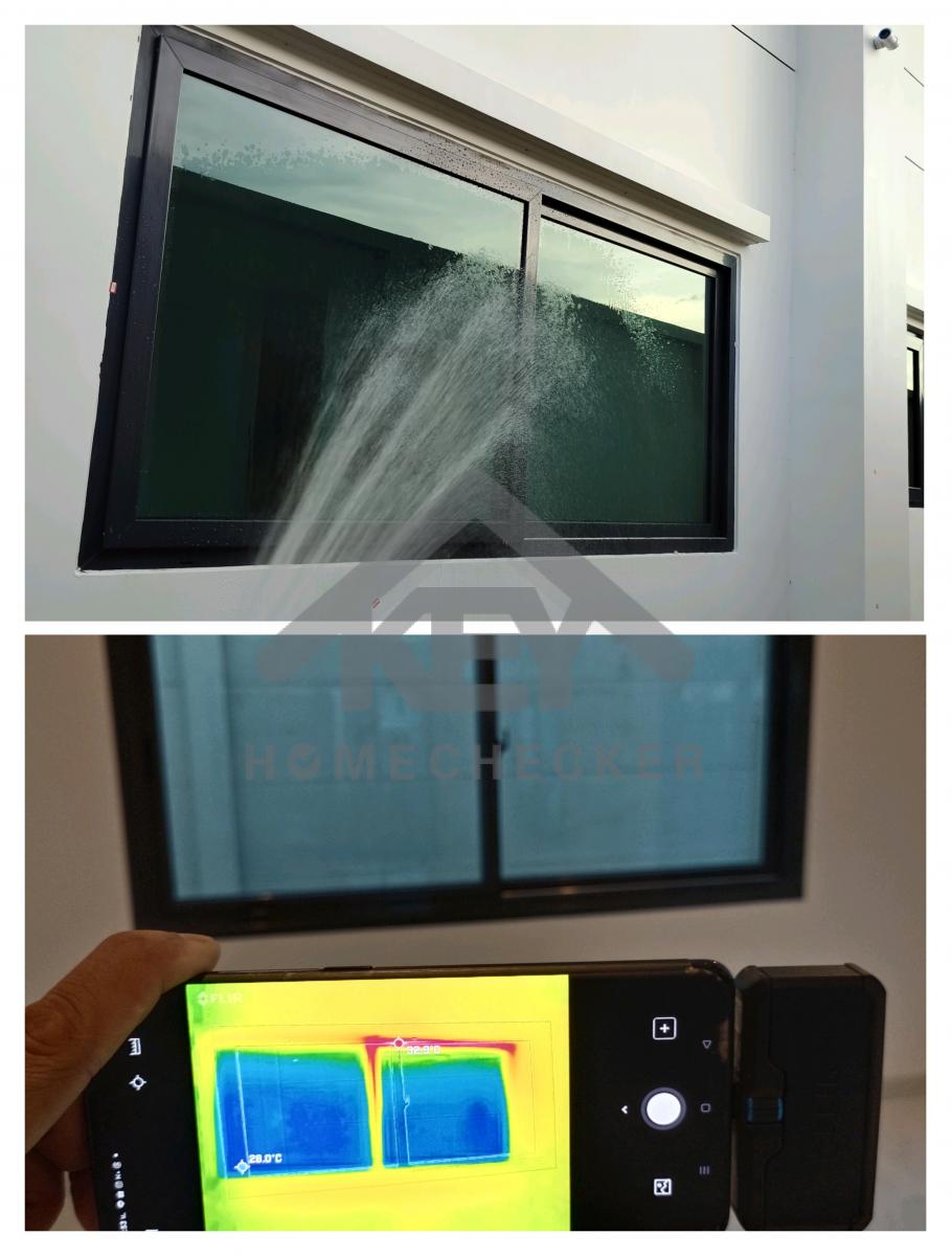 งานเทสน้ำ ประตูหน้าต่าง