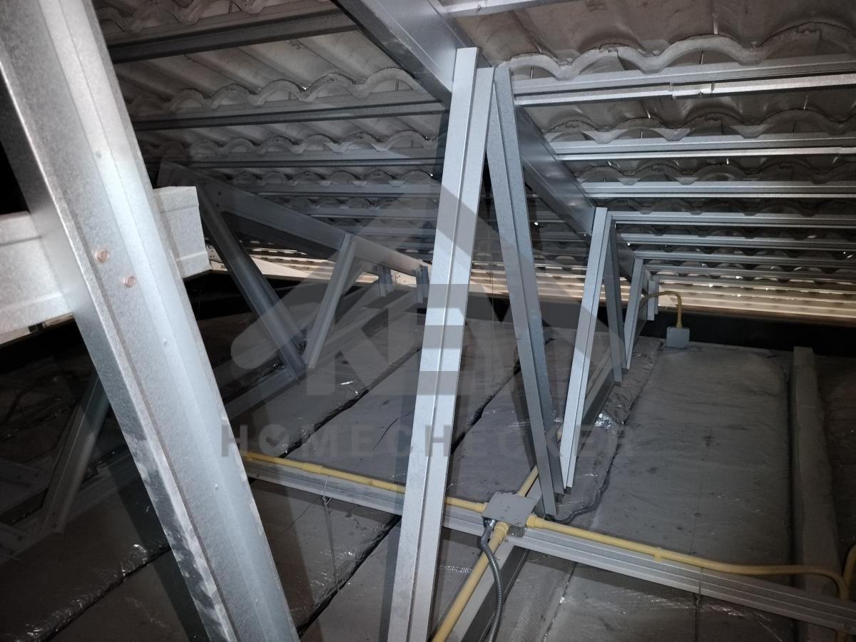 งานฝ้าชายคาและโครงฝ้า