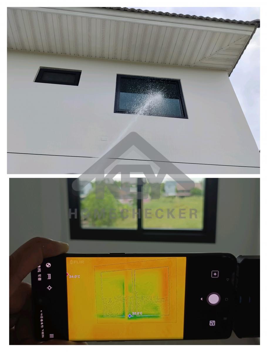 งานเทสน้ำ ประตูหน้าต่าง