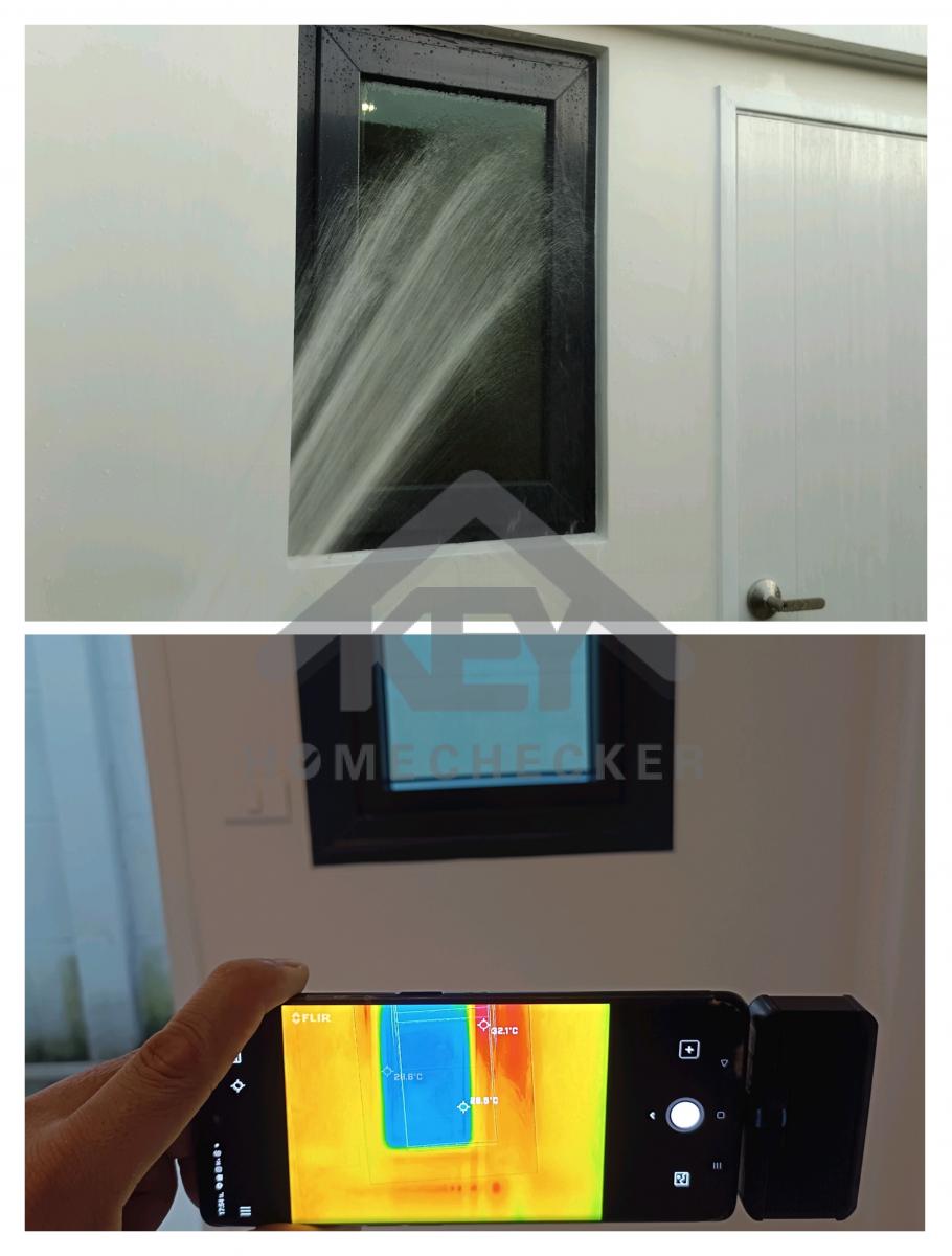 งานเทสน้ำ ประตูหน้าต่าง