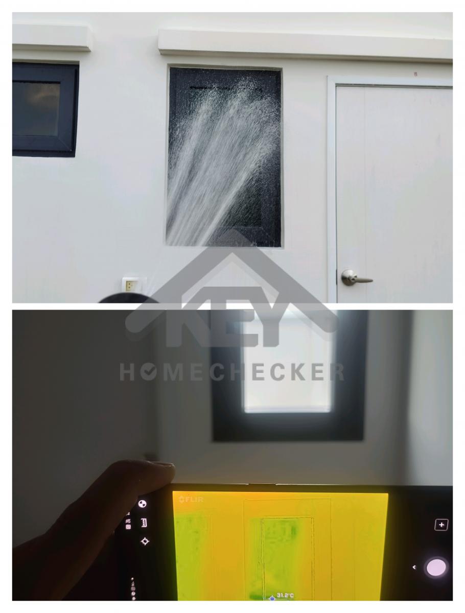 งานเทสน้ำ ประตูหน้าต่าง