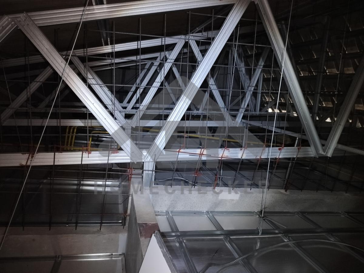 งานฝ้าชายคาและโครงฝ้า